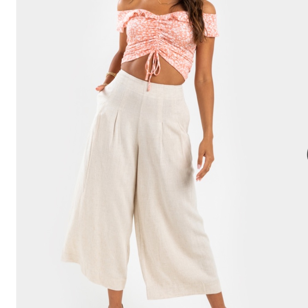 Flowy Linen Pants